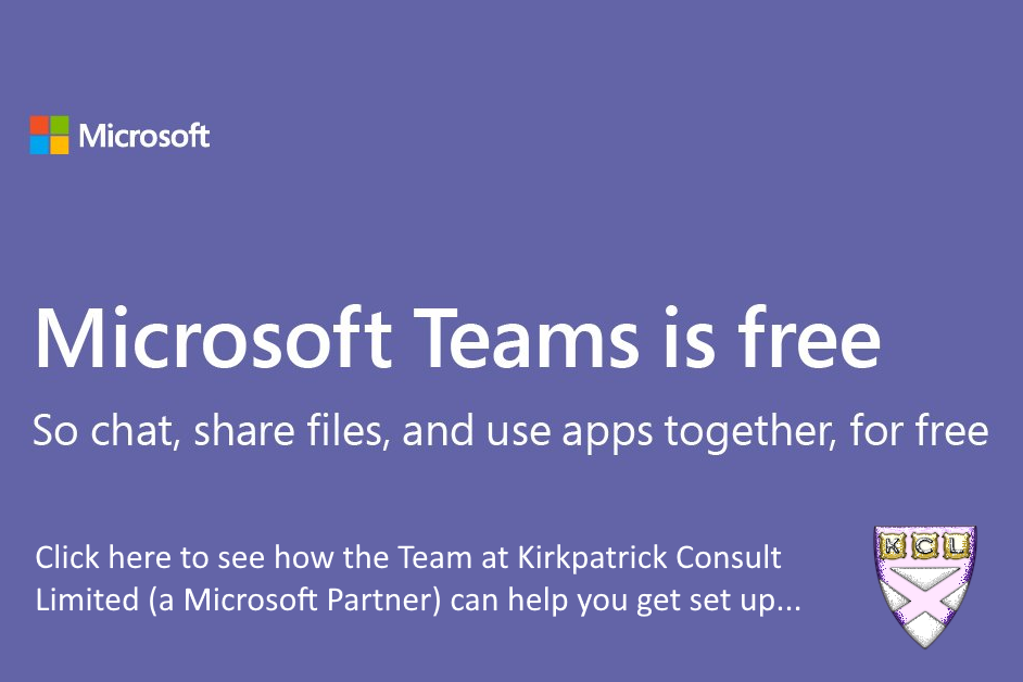 Microsoft Teams Free Ad