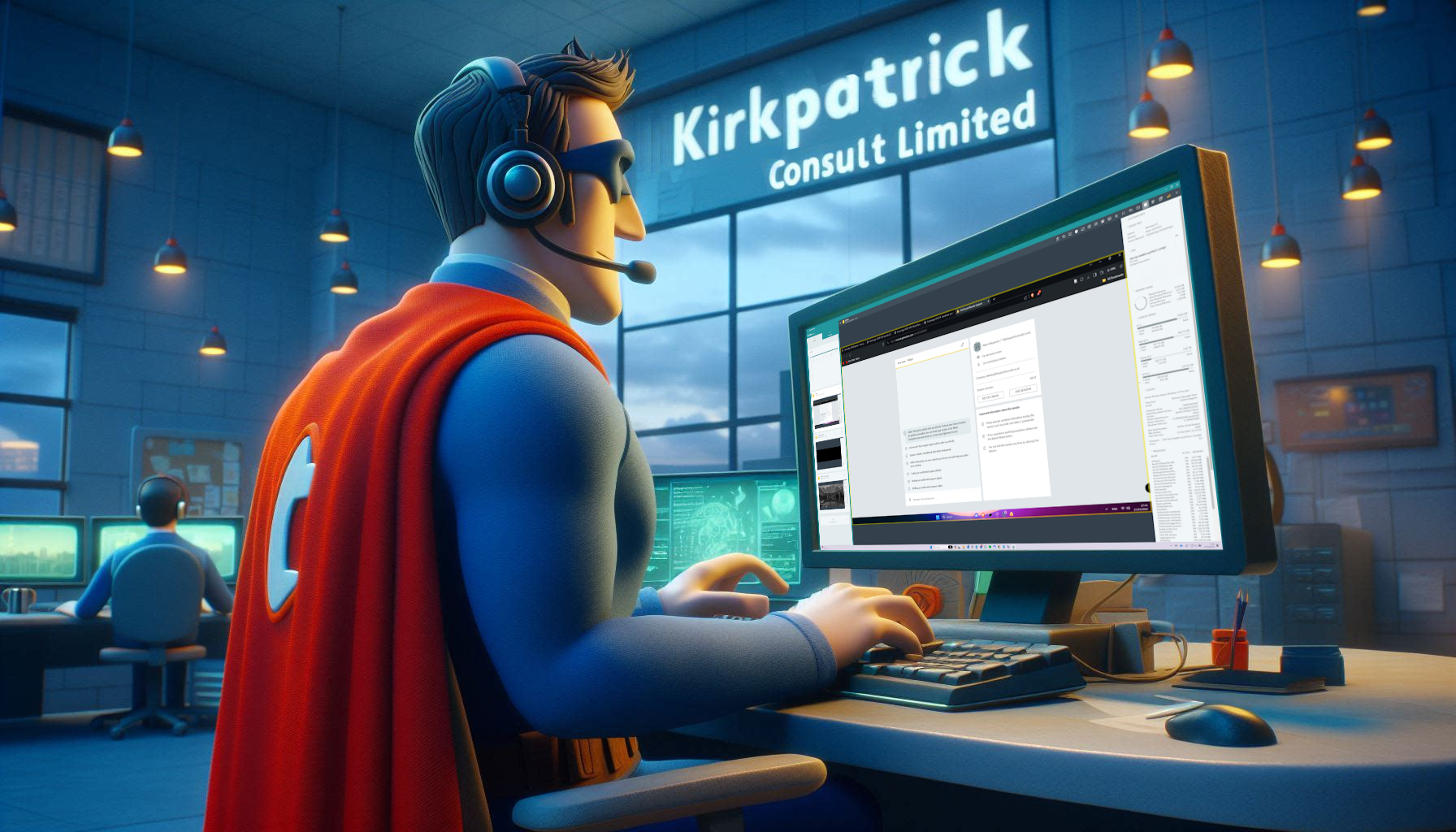 Kirkpatrick Consult Limited - IT Support - Superheros