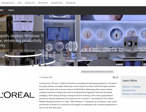 L’Oréal Rapidly Deploys Windows 11 Enterprise, Enhancing Productivity and Security